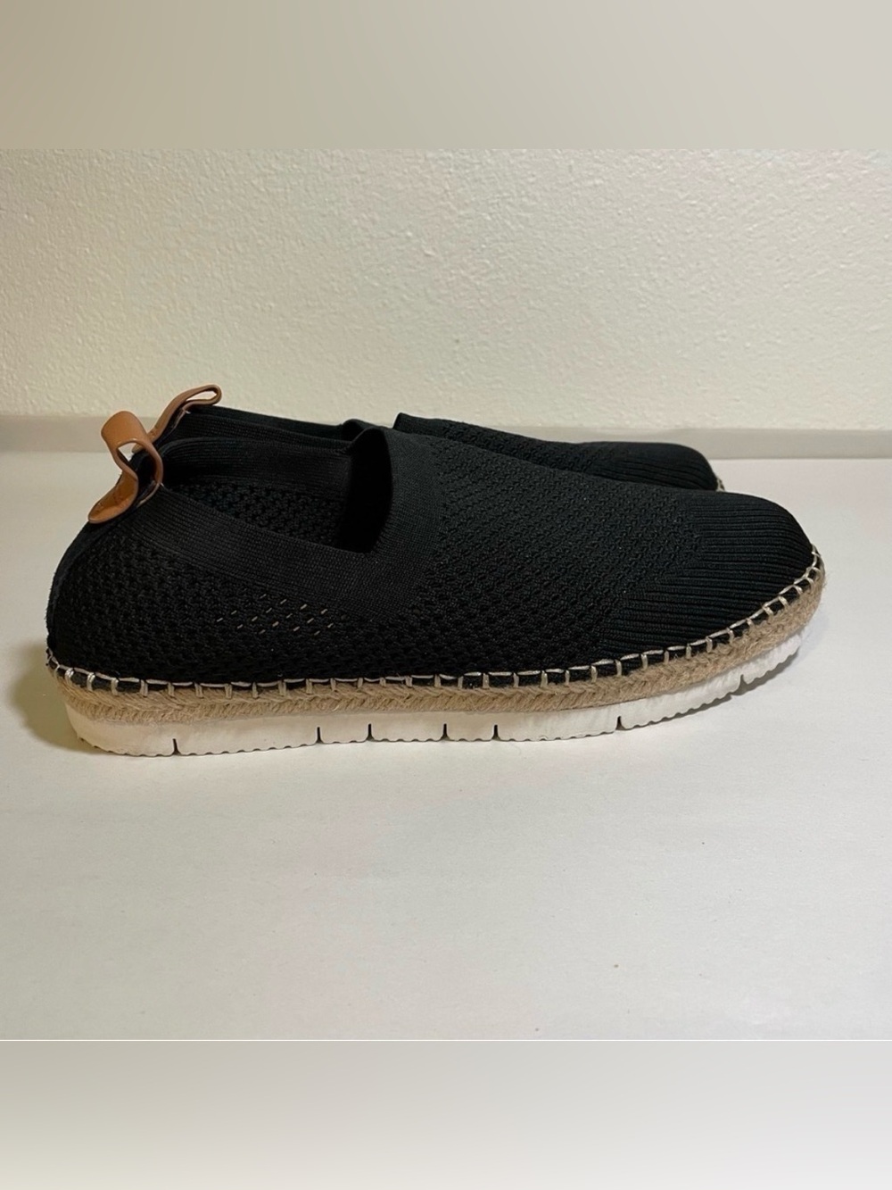 KENNETH COLE Gentle Souls Lizzy Eva Knit Espadrille Slip On Loafer